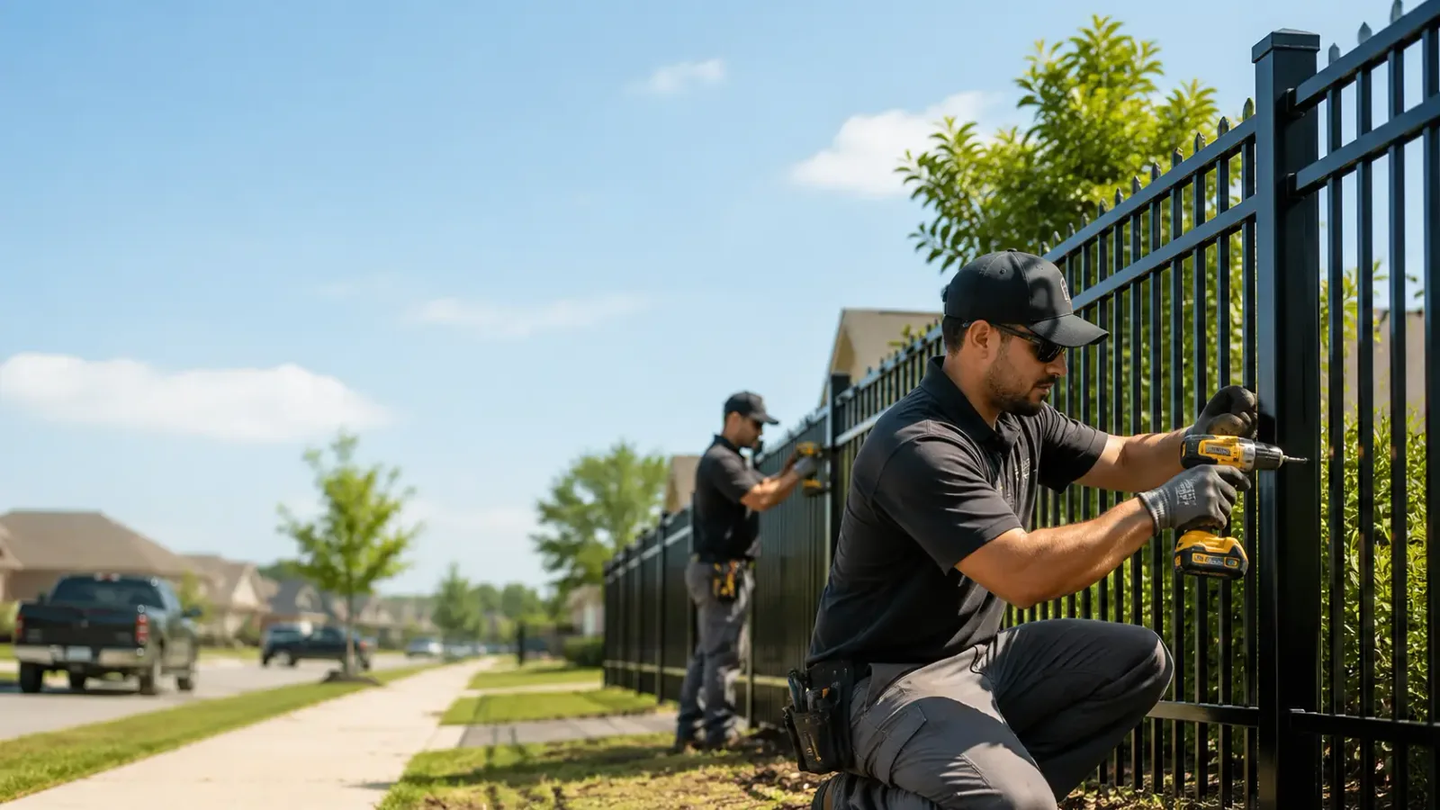 Metal Fence Installation in Boston, KY